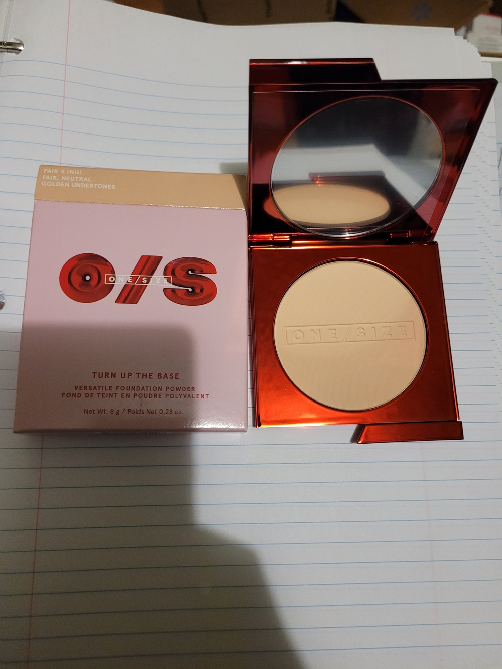 ONE/SIZE Turn Up The Base Powder Foundation — Fair Neutral 5